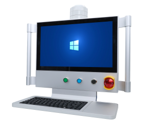 阿普奇 ICD系列 | 工業懸臂顯示器/電容觸摸屏/IP65防護